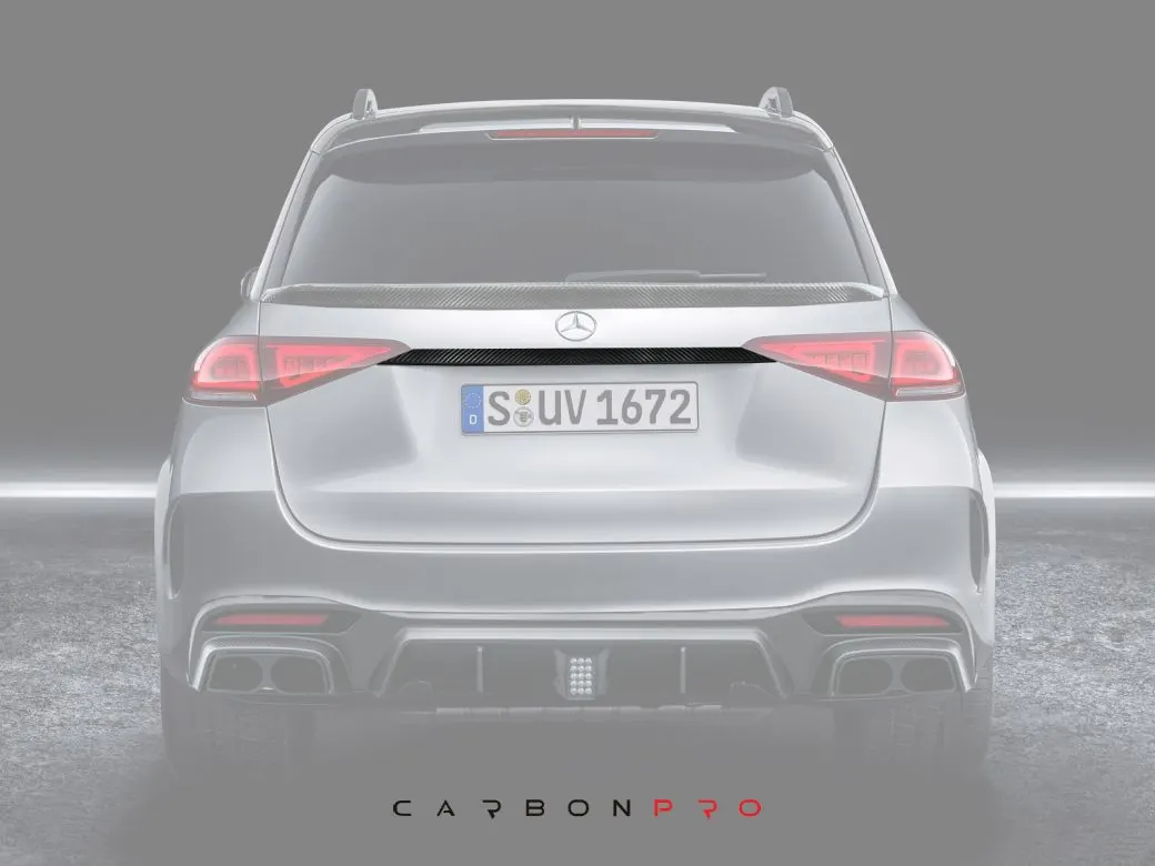 Carbon Trunk add on between tail lights