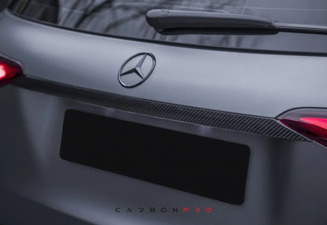 Carbon Trunk add on between tail lights