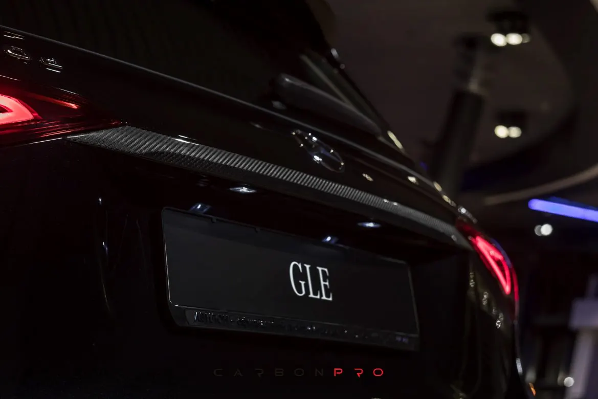 Carbon Trunk add on between tail lights