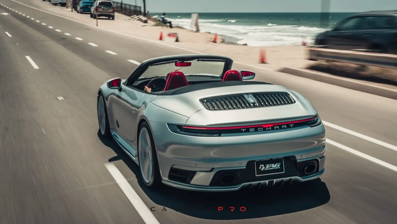 Rear Spoiler I for 992 Carrera / GT3 Touring