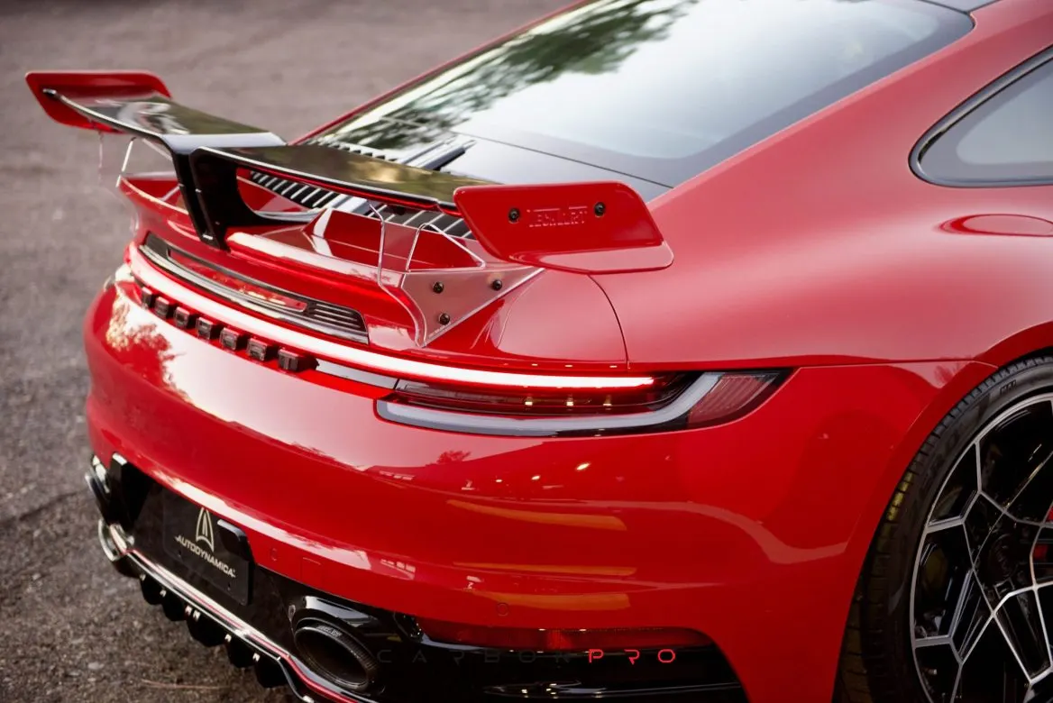 Rear Spoiler II for 992 Carrera
