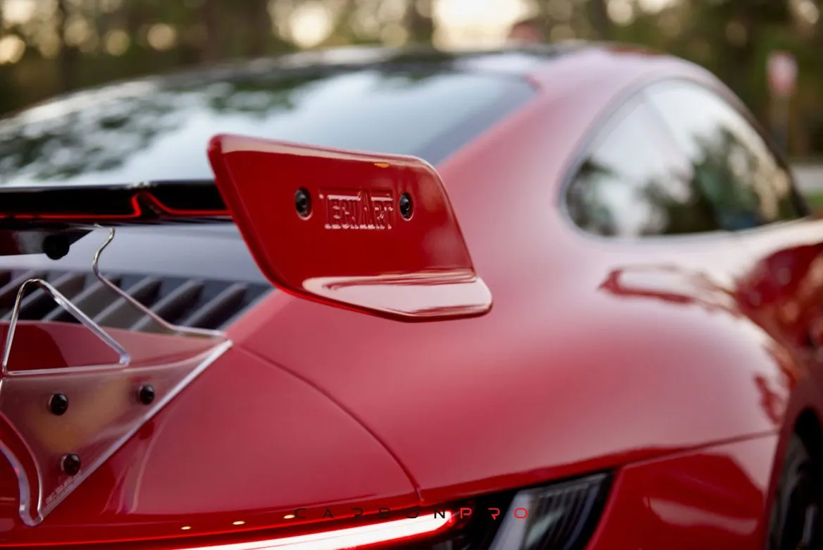Rear Spoiler II for 992 Carrera