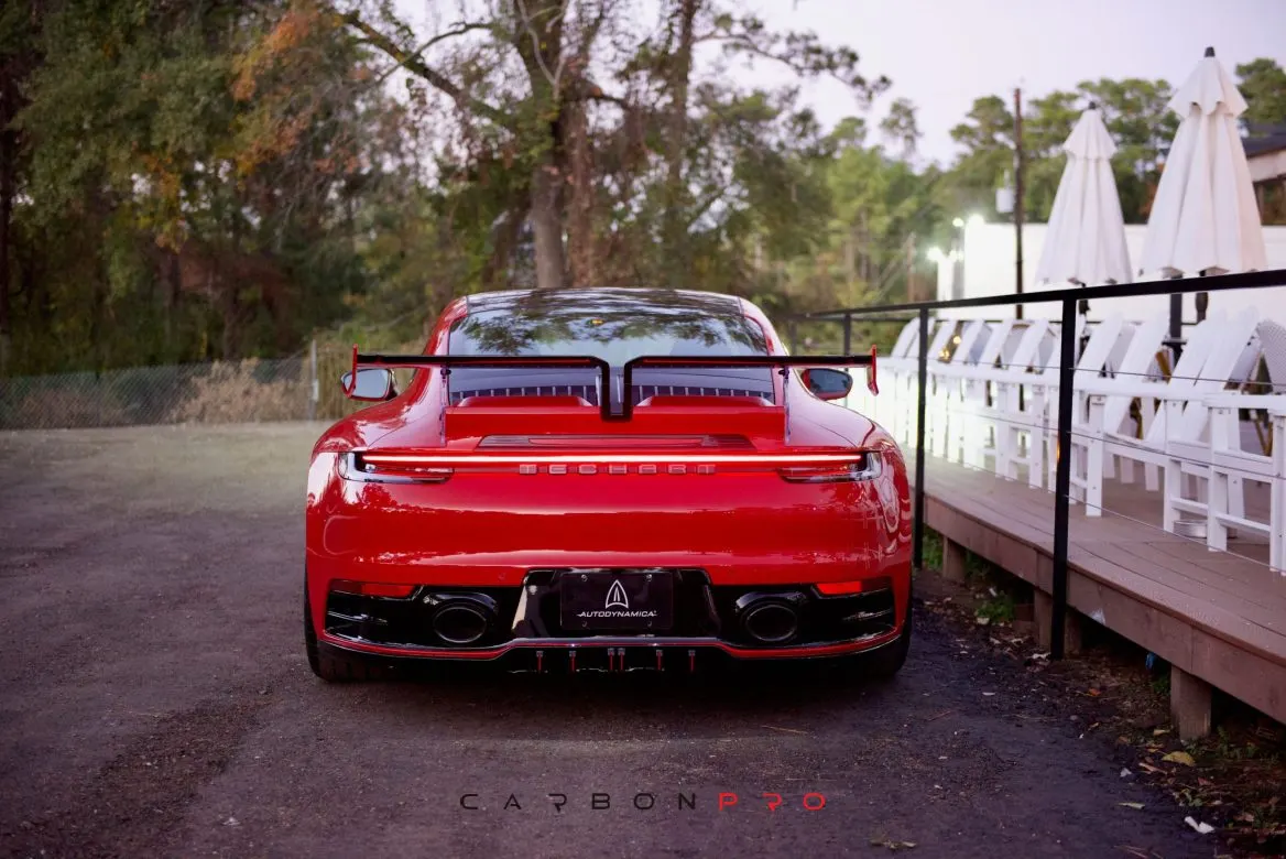 Rear Spoiler II for 992 Carrera