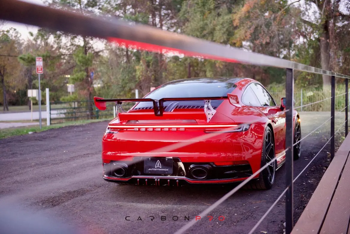 Rear Spoiler II for 992 Carrera