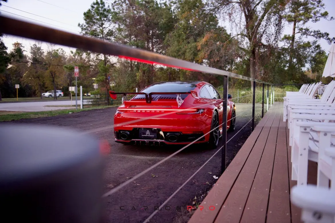 Rear Spoiler II for 992 Carrera