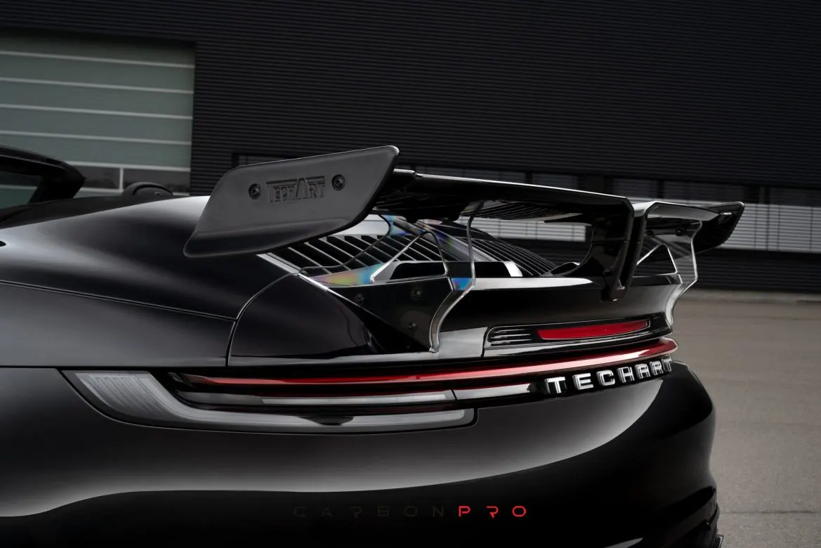 Rear Spoiler II for 992 Carrera