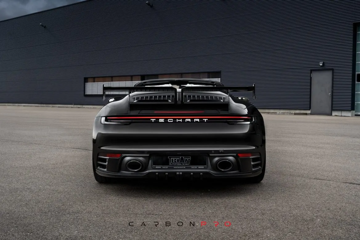 Rear Spoiler II for 992 Carrera