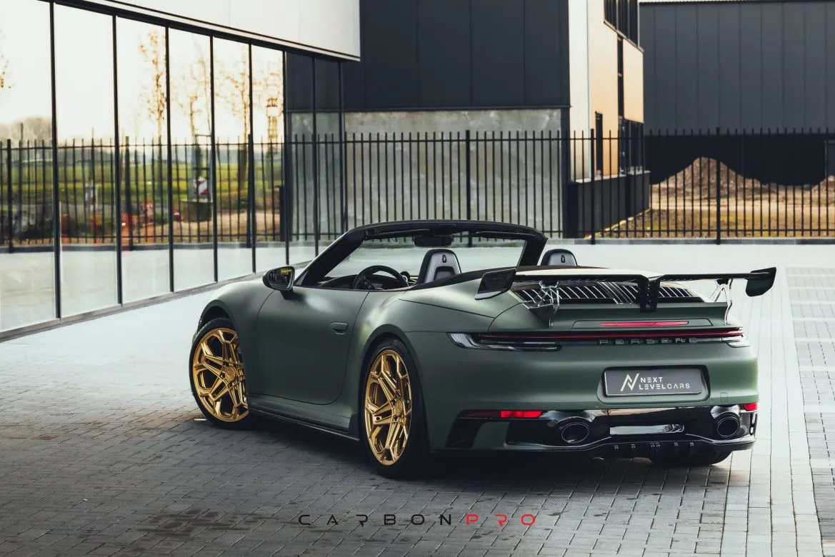 Rear Spoiler II for 992 Carrera