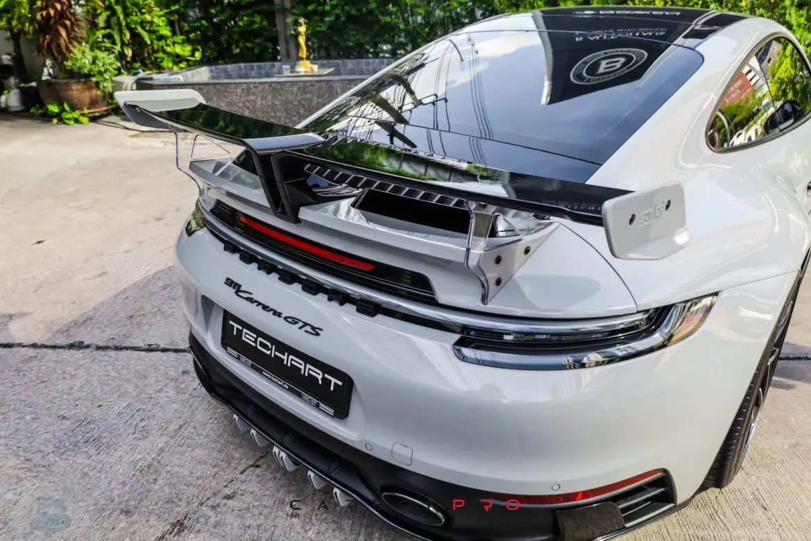 Rear Spoiler II for 992 Carrera