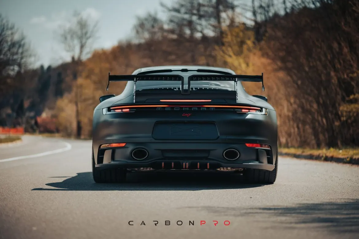 Rear Spoiler II for 992 Carrera