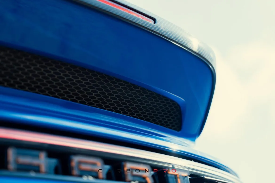 Rear Spoiler III (Ducktail) for 992 Carrera and GT3