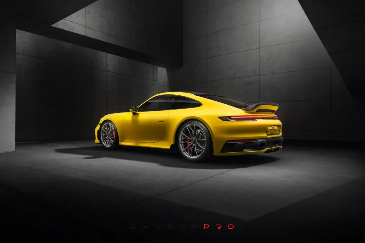 Rear Spoiler III (Ducktail) for 992 Carrera and GT3