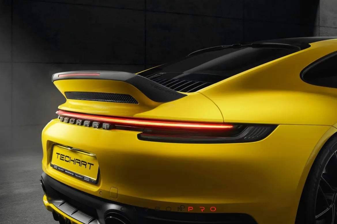 Rear Spoiler III (Ducktail) for 992 Carrera and GT3