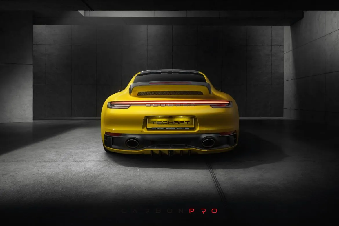 Rear Spoiler III (Ducktail) for 992 Carrera and GT3