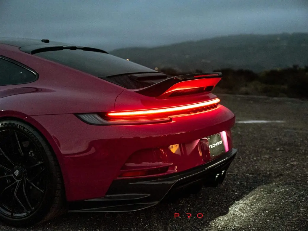 Rear Spoiler III (Ducktail) for 992 Carrera and GT3