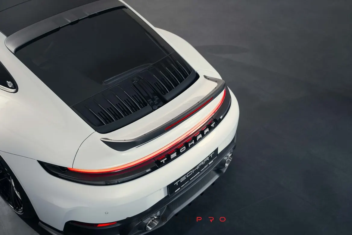 Rear Spoiler III (Ducktail) for 992 Carrera and GT3