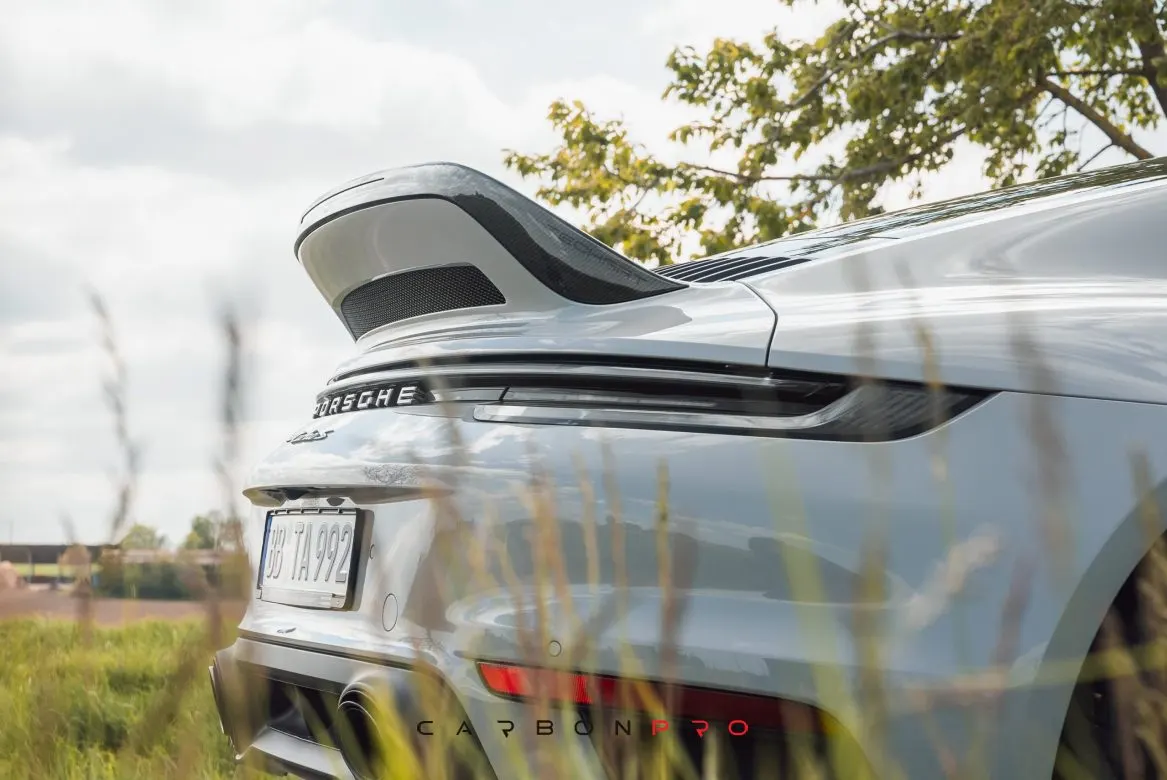 Rear Spoiler III (Ducktail) for 992 Turbo (S)