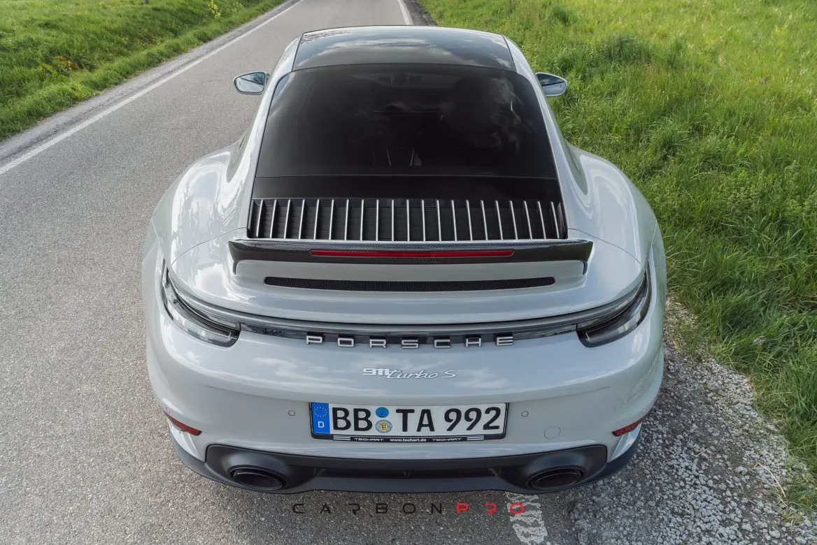 Rear Spoiler III (Ducktail) for 992 Turbo (S)
