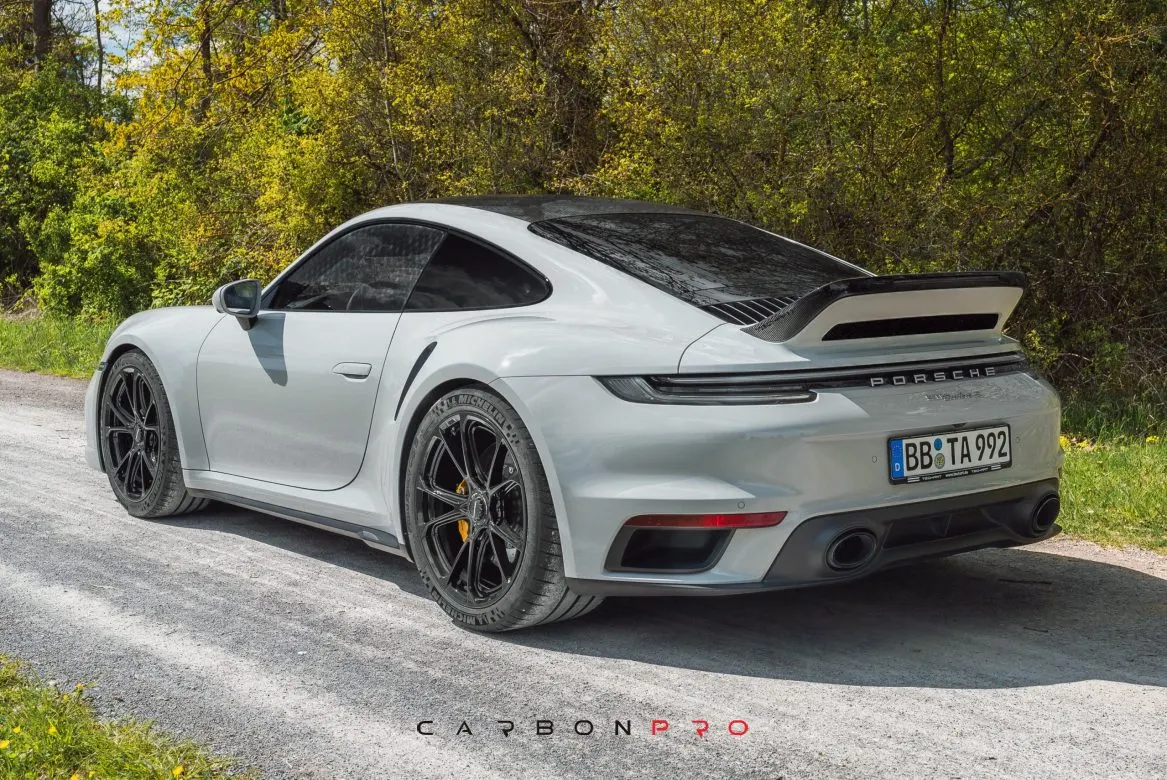 Rear Spoiler III (Ducktail) for 992 Turbo (S)