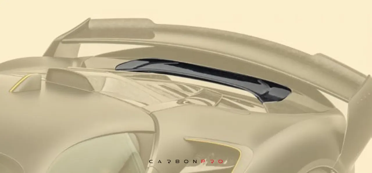 Rear spoiler middle