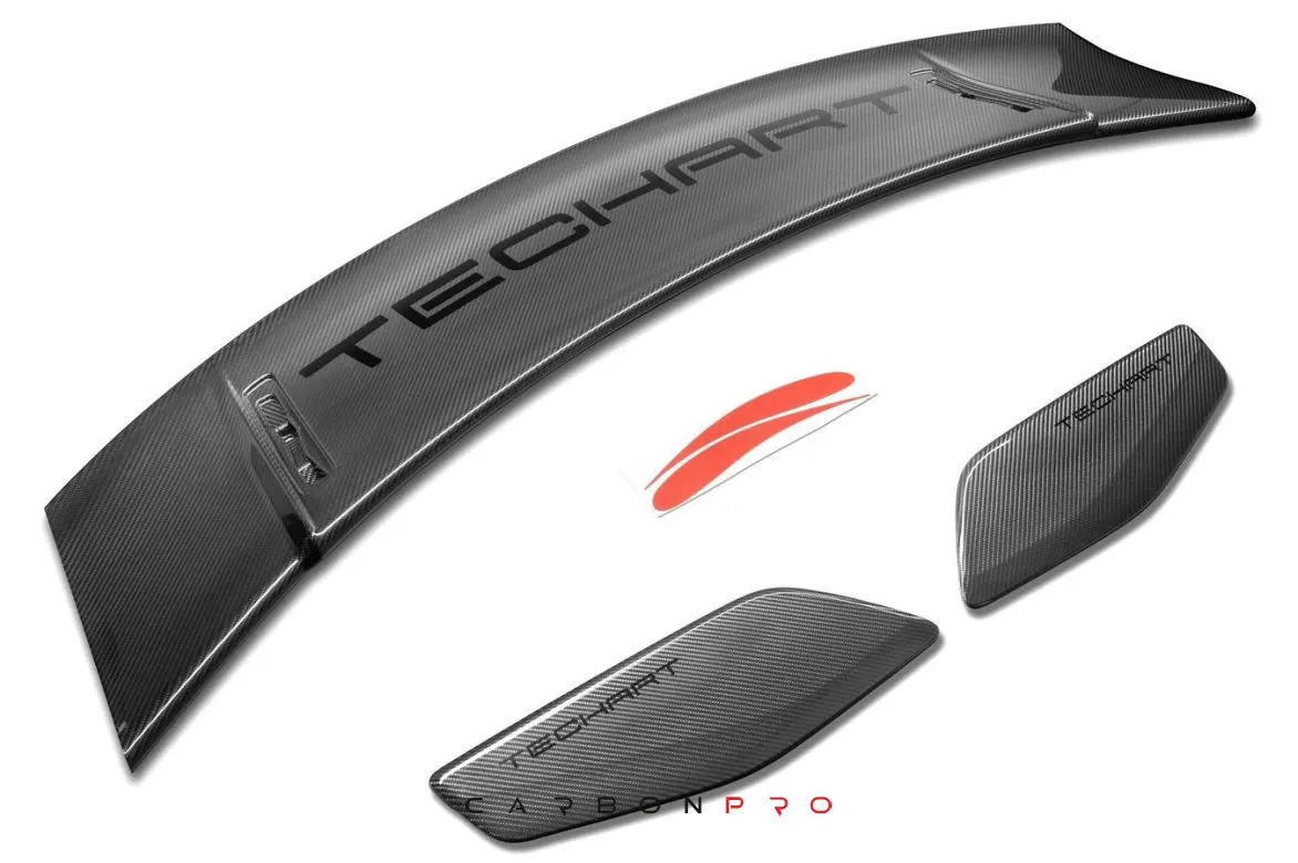 Rear Spoiler Wing End Plates L/R for 992 GT3