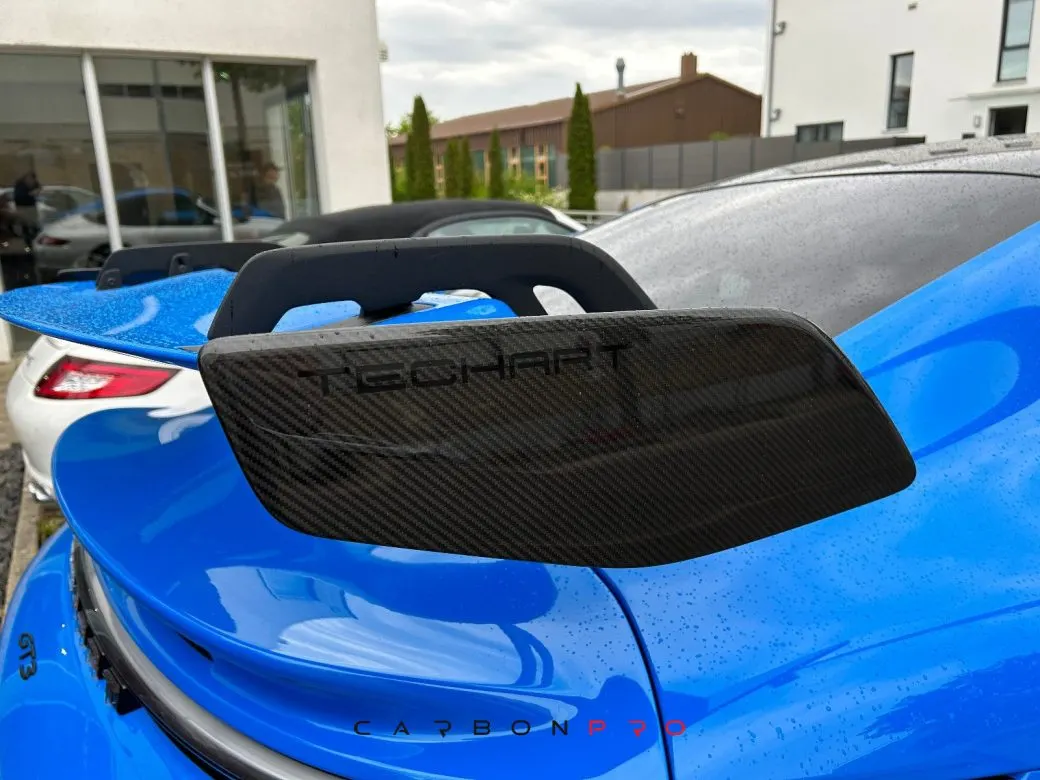 Rear Spoiler Wing End Plates L/R for 992 GT3