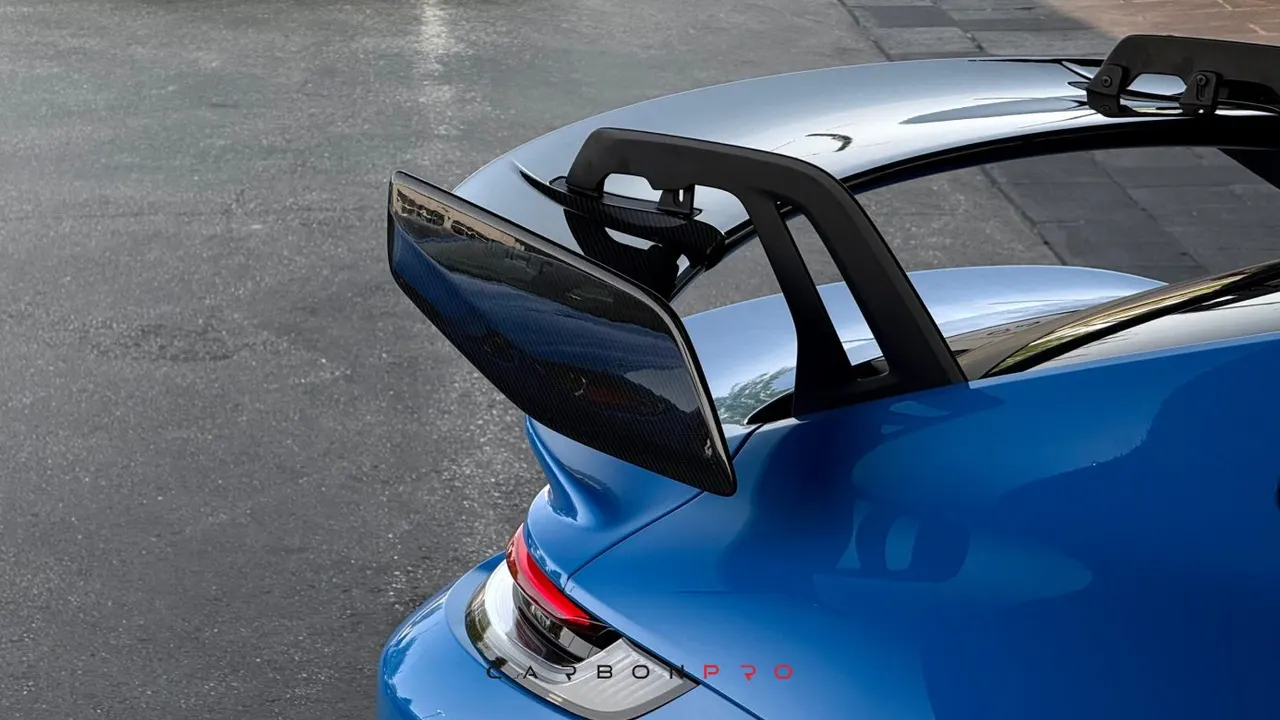 Rear Spoiler Wing End Plates L/R for 992 GT3