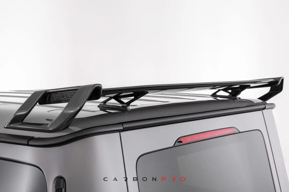 Rear spoiler with Rocket