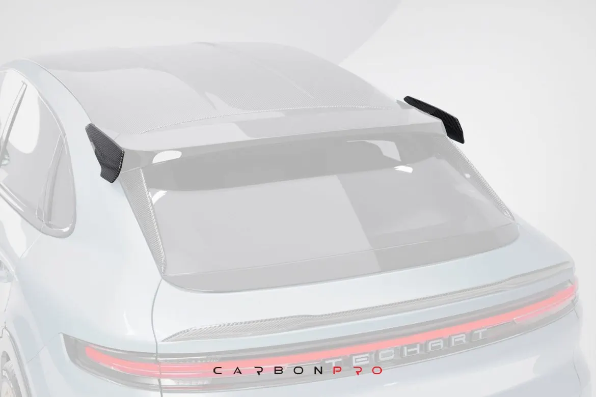 Roof Spoiler End Plates for 9YB (E3) Cayenne Coupe