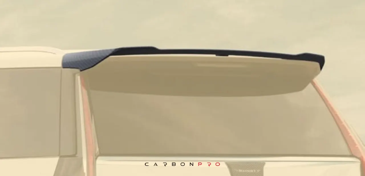 Roof spoiler – exposed