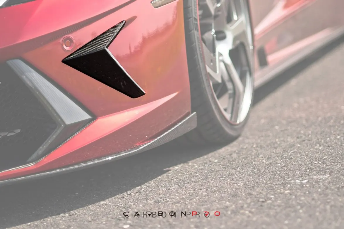 Side angles for original front bumper