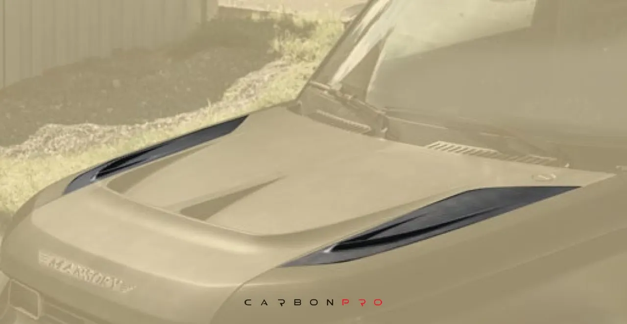 Side panels for OEM engine bonnet