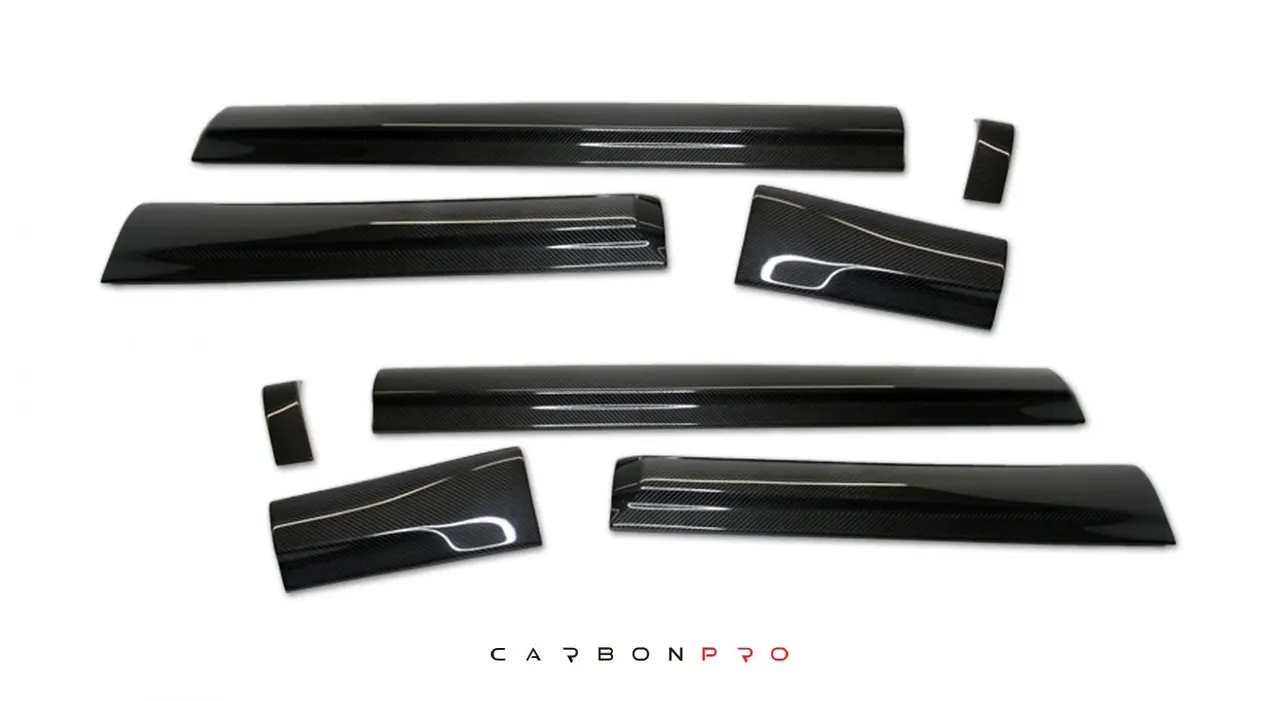 Carbon Side panels (set, 8-parts)