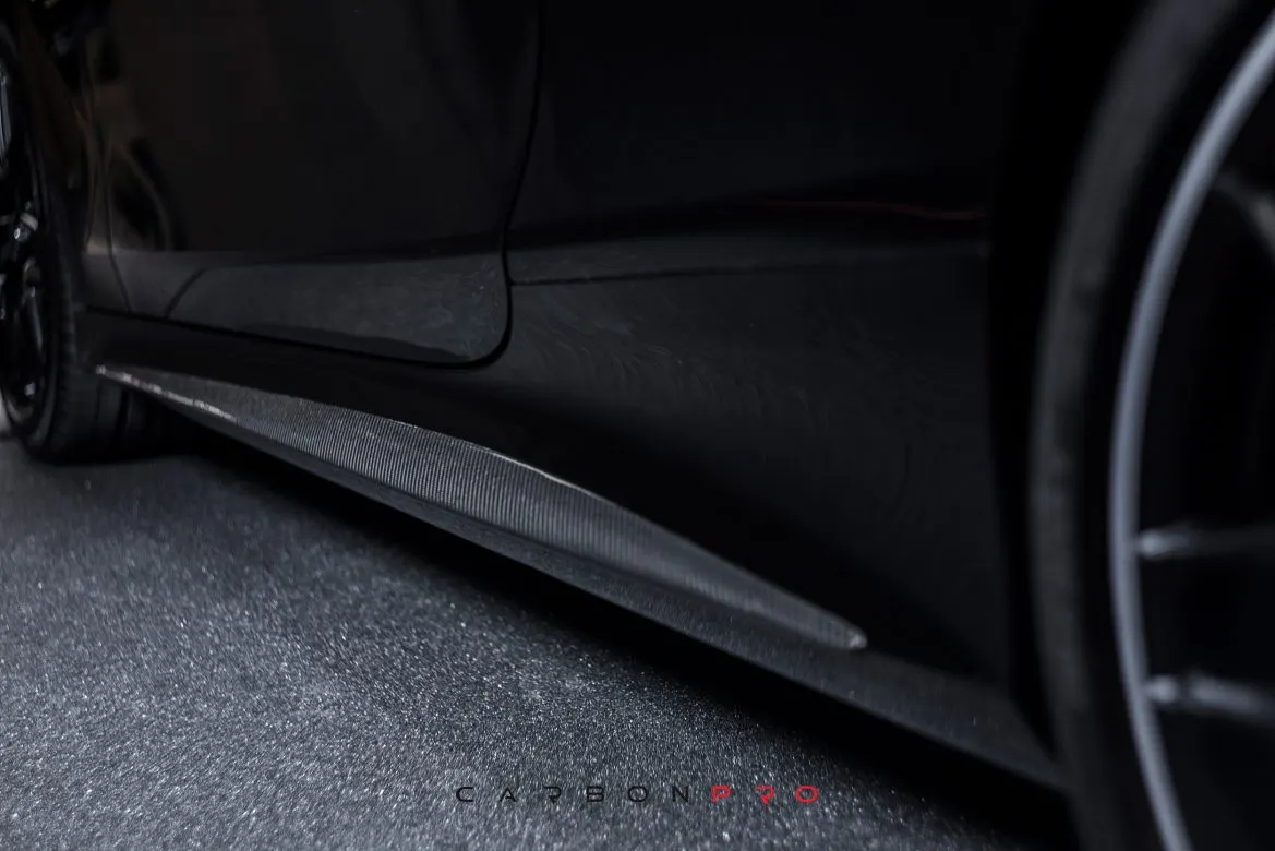 Carbon Side skirt add-ons (2 pcs)