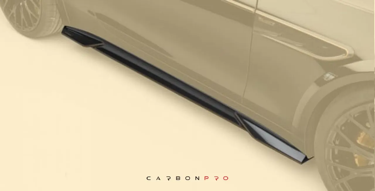 Side skirt lips