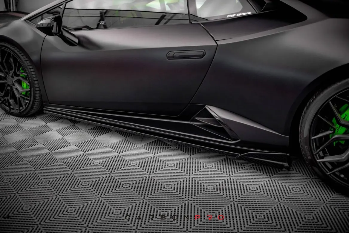 Carbon Side Skirts Diffusers Lamborghini Huracan EVO