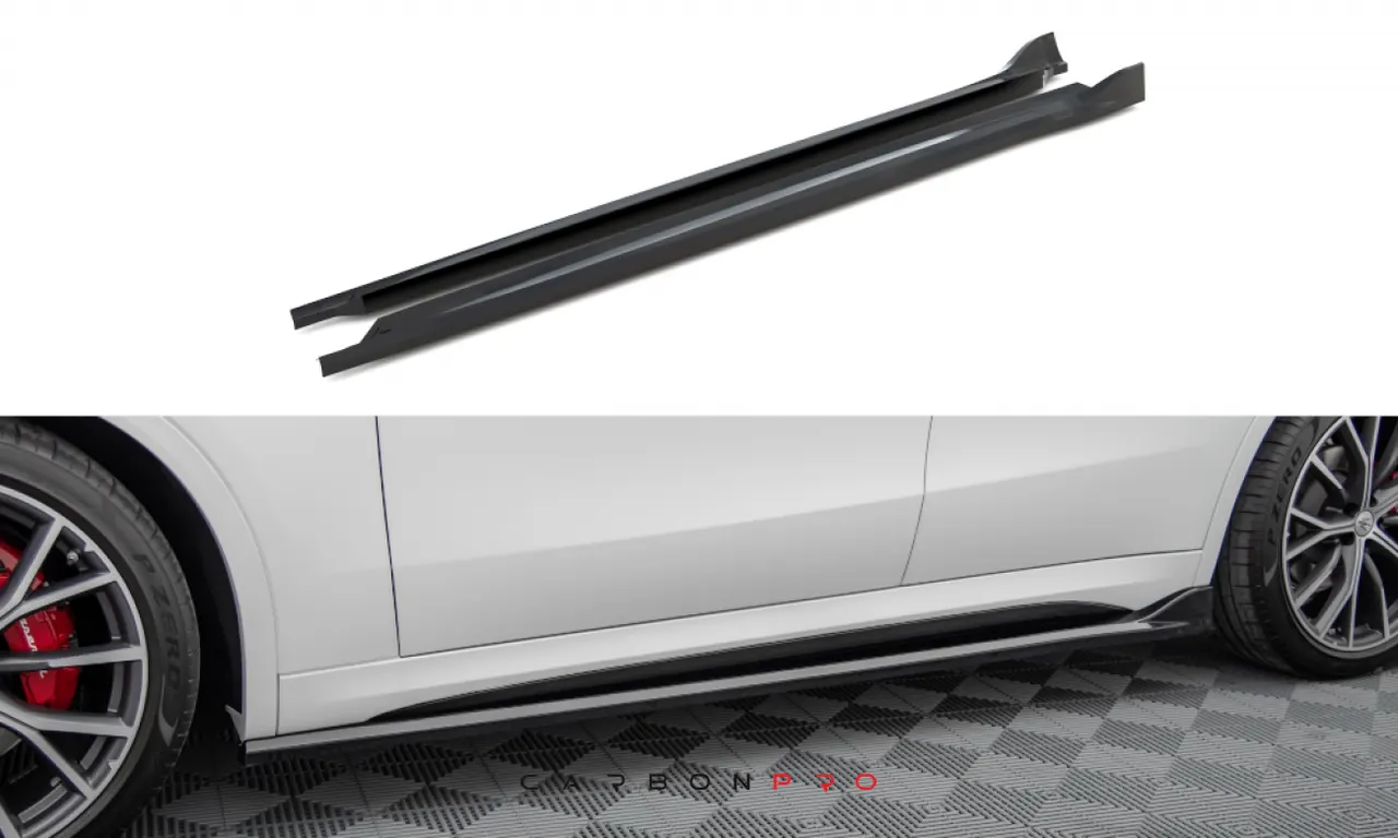 Carbon Side Skirts Diffusers Maserati Grecale GT / Modena Mk1