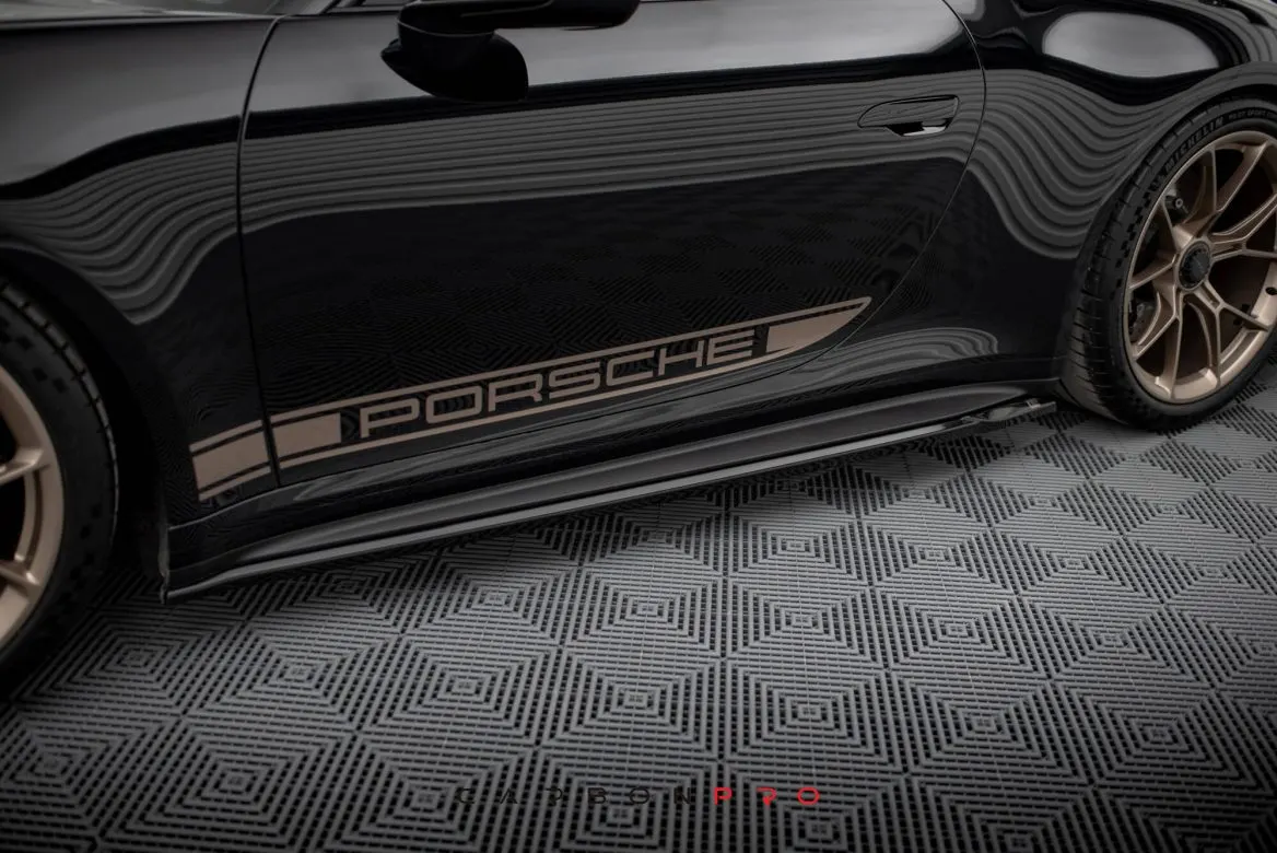 Carbon Side Skirts Diffusers Porsche 911 992 GT3