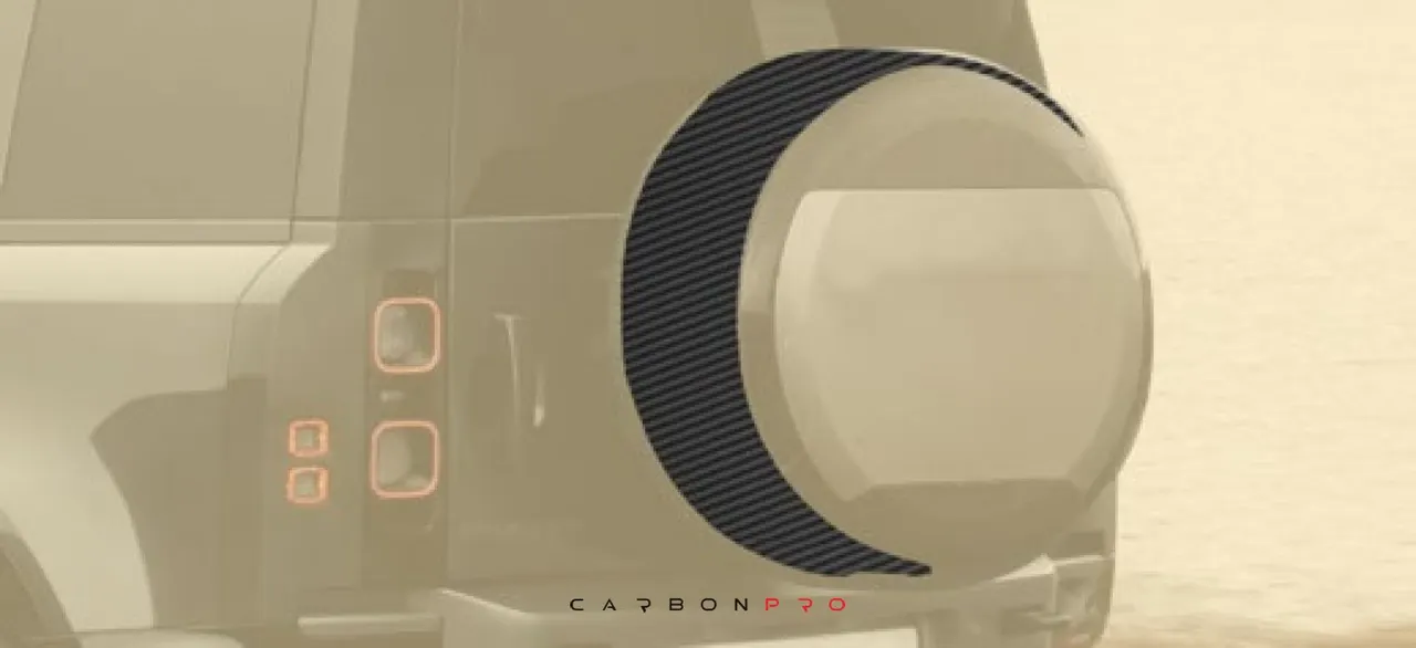 Spare wheel cover frame