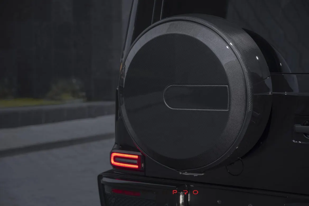 Carbon Spare Wheel Cap