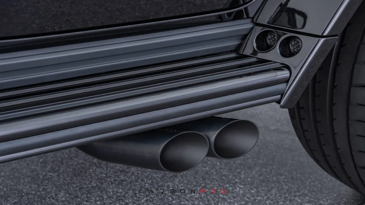 Sport exhaust system with actively controlled flaps