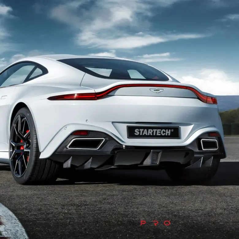 Performance exhaust tips, silver
