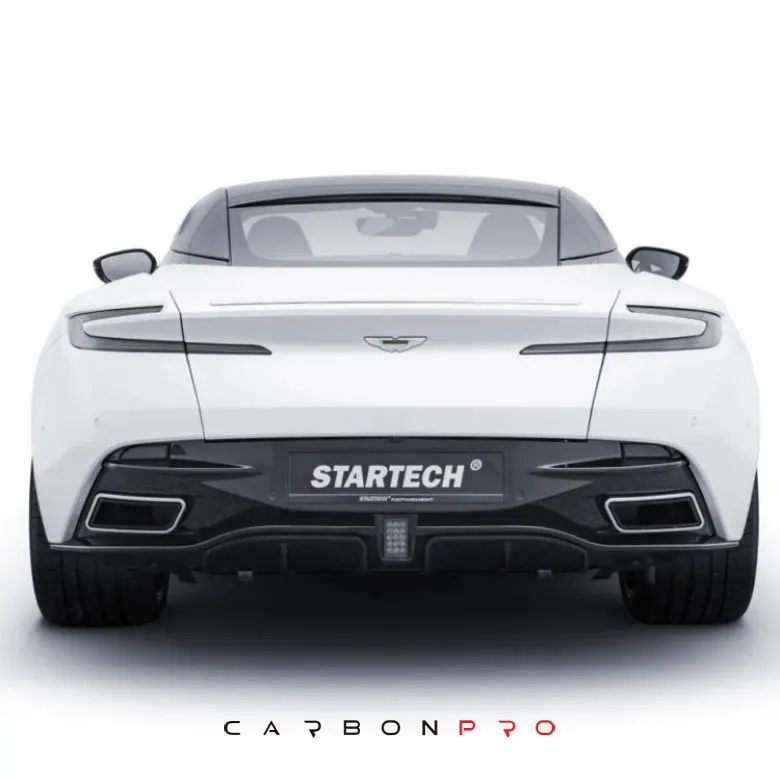 Rear diffusor, 3 piece