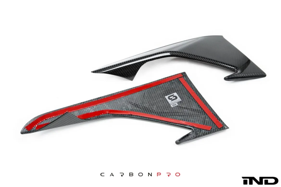 Sterckenn F87 M2 Carbon Front Bumper Insert Set