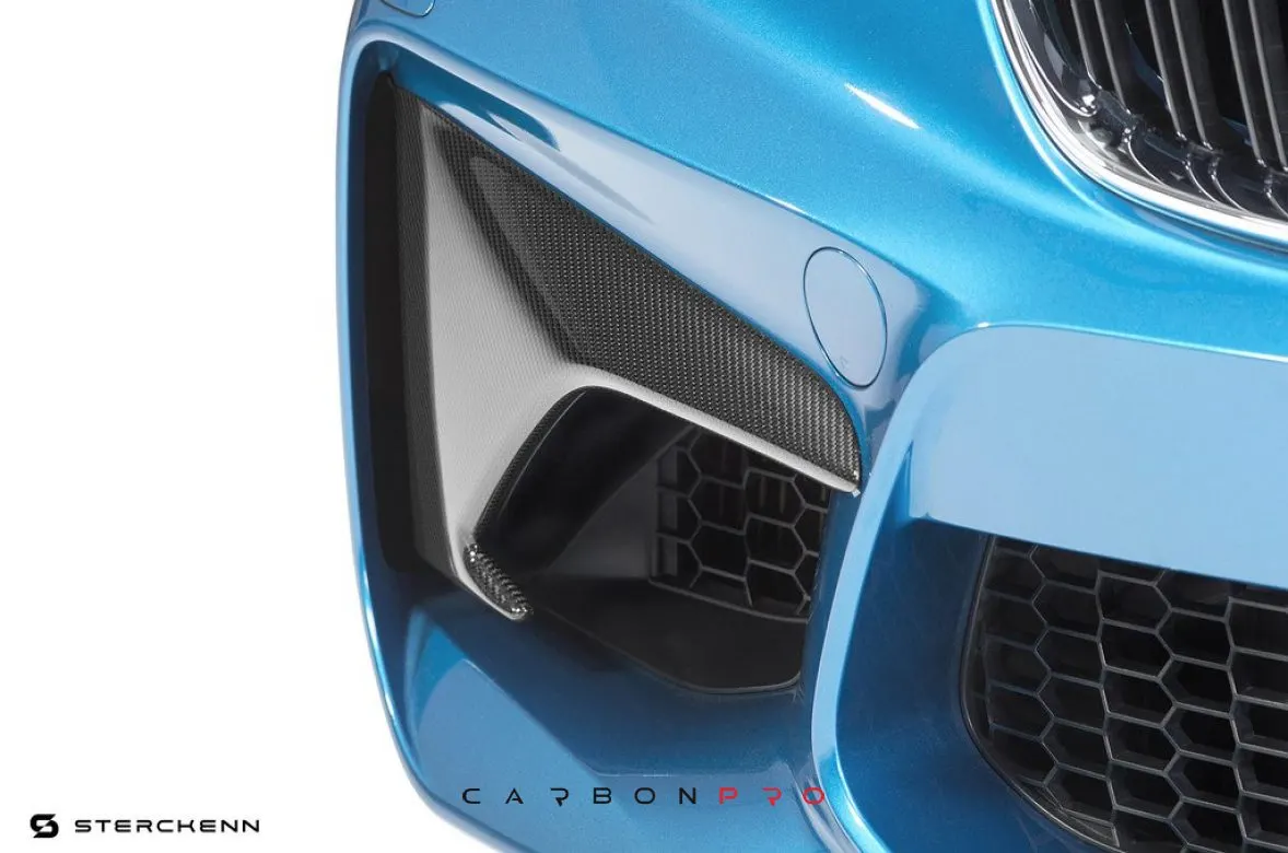 Sterckenn F87 M2 Carbon Front Bumper Insert Set