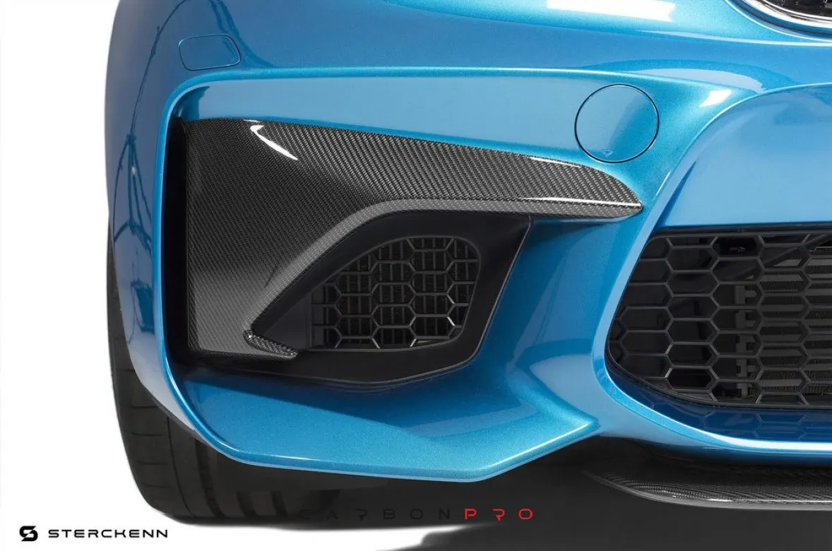 Sterckenn F87 M2 Carbon Front Bumper Insert Set