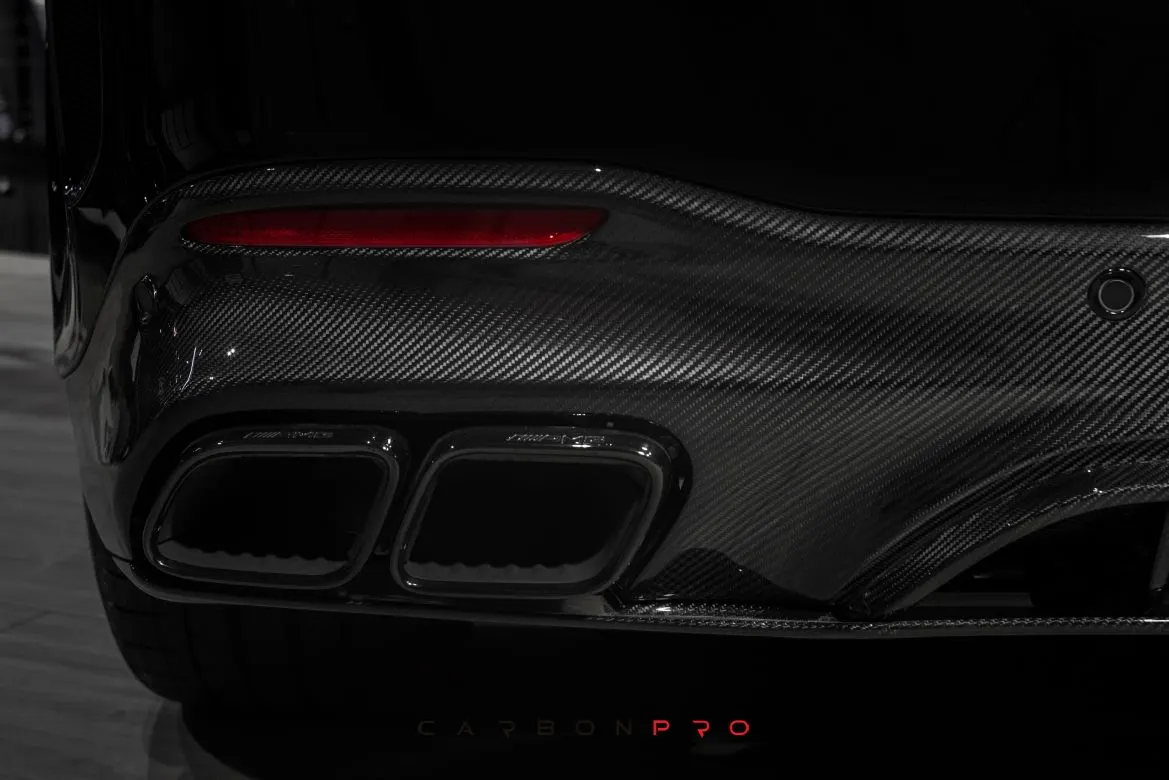 Tail pipes AMG 63 AMG