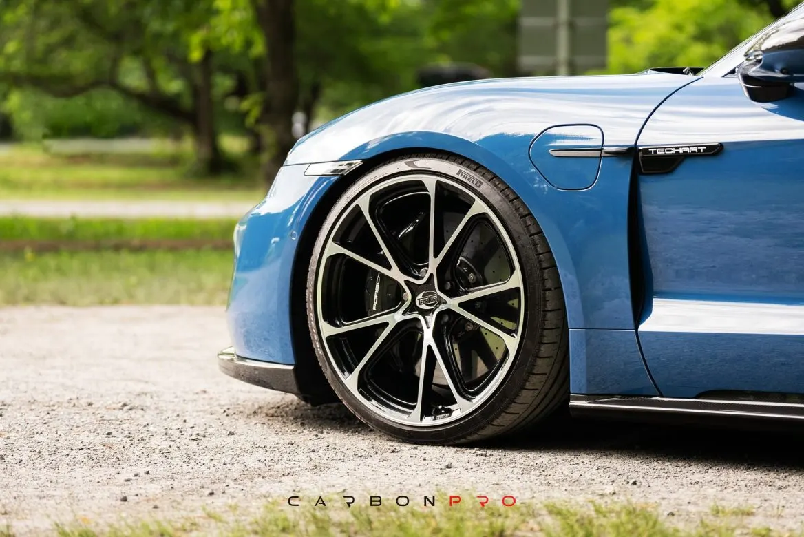 Trim Cover with TECHART Logo