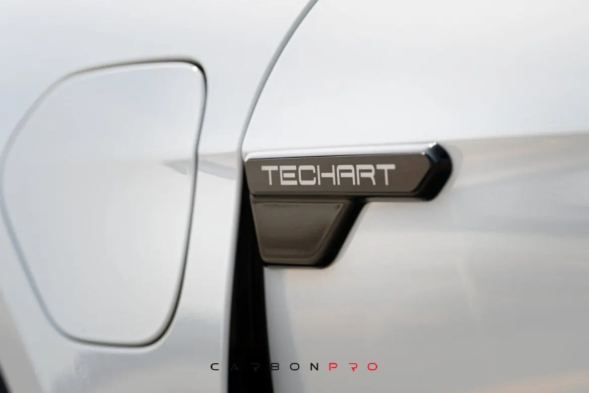Trim Cover with TECHART Logo