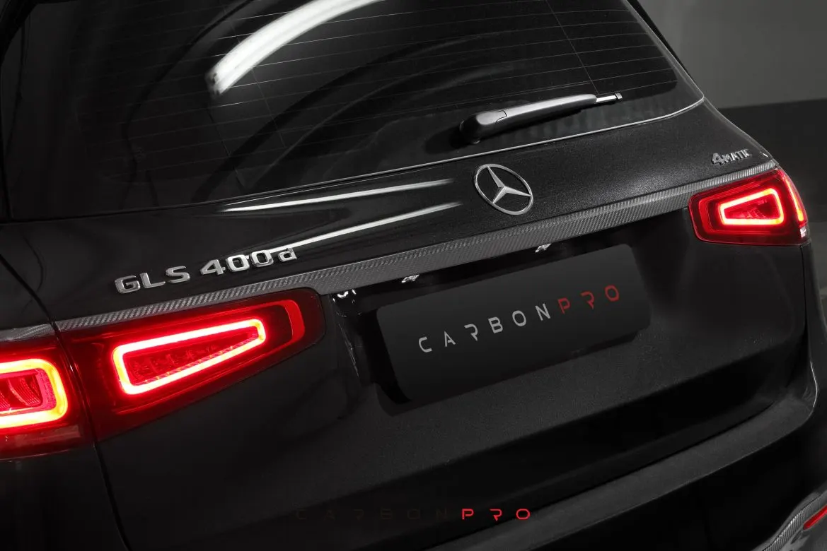 Carbon Trunk add on above tail lights